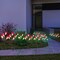 2 Pcs Solar Flowers LED Light Outdoor Garden Yard Stake Solar Flower Lights